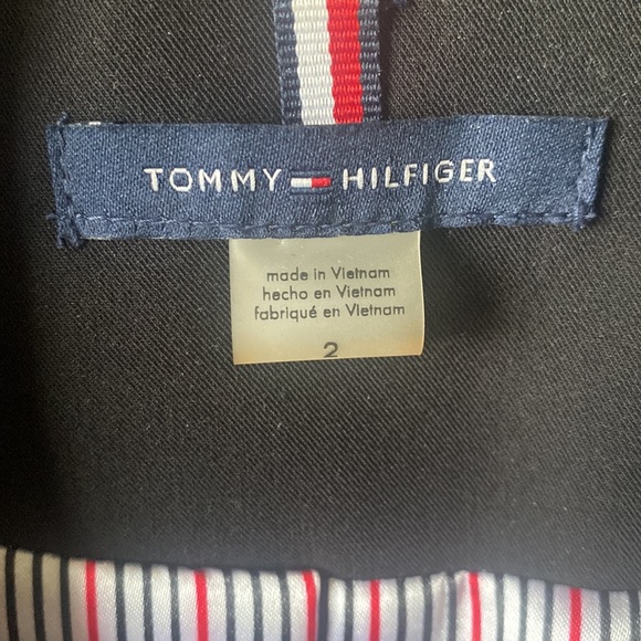 Black Tommy Hilfiger suit jacket (matching pants available) - Picture 2 of 6